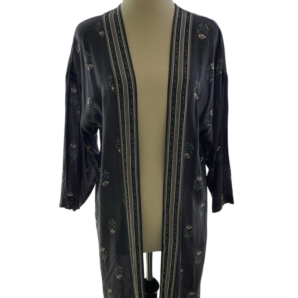 Loft Floral Kimono Duster Tunic Size XS/S